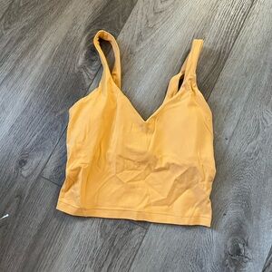 Vibrant Orange Align Tank